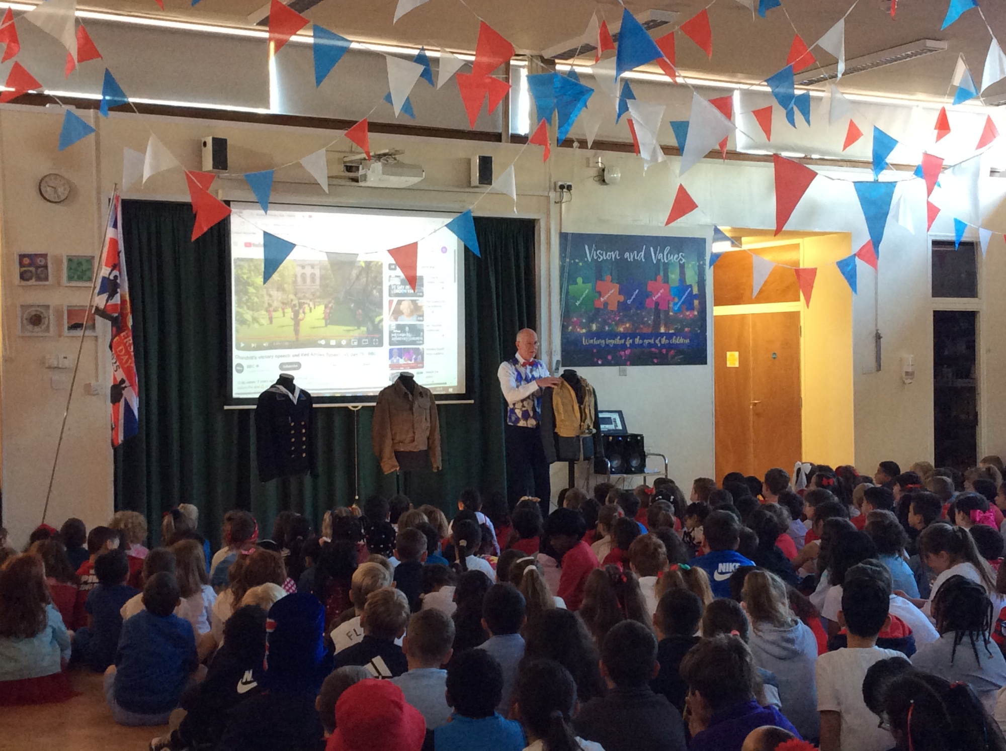 Children in assembly